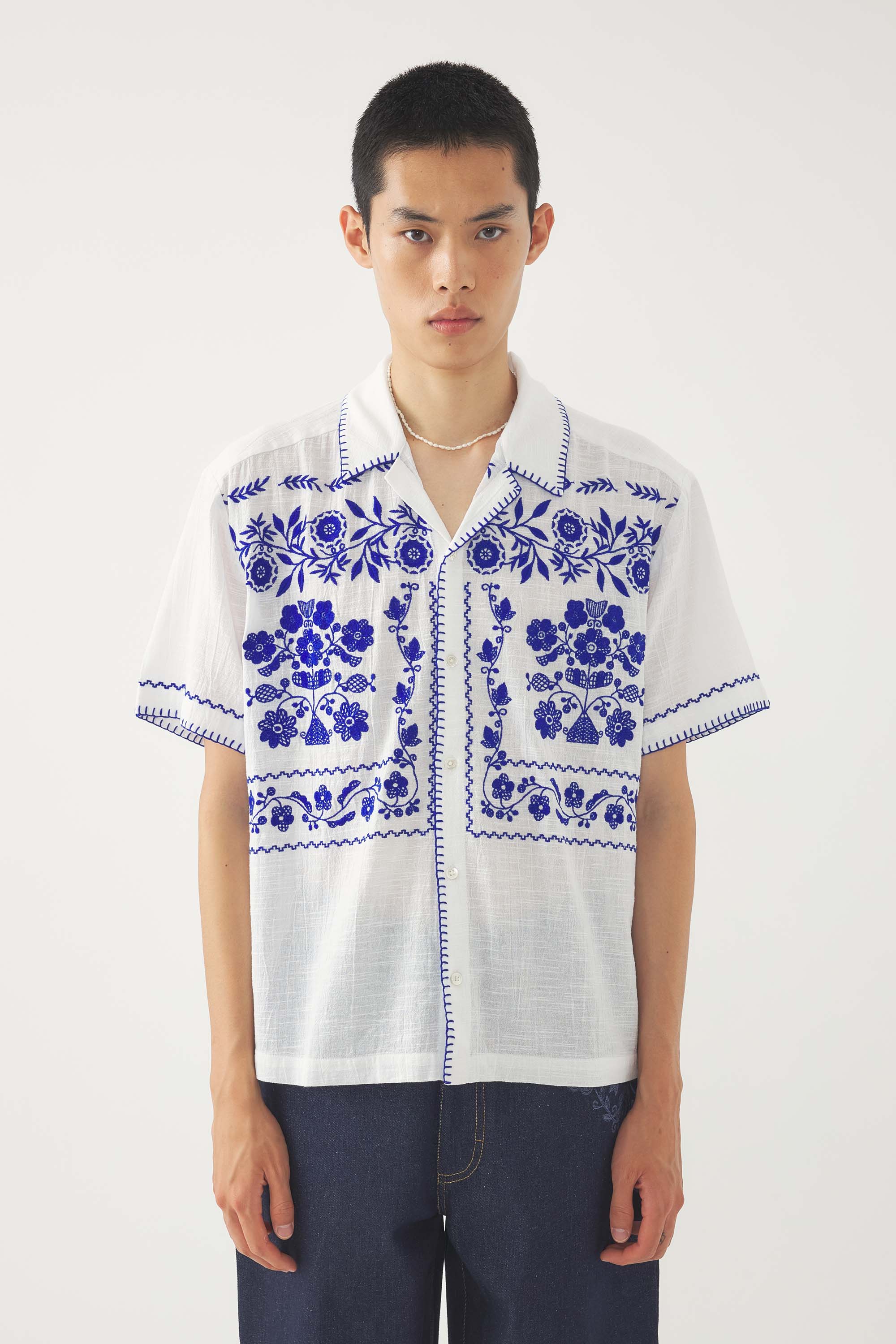Embroidered Shirt Mamie
