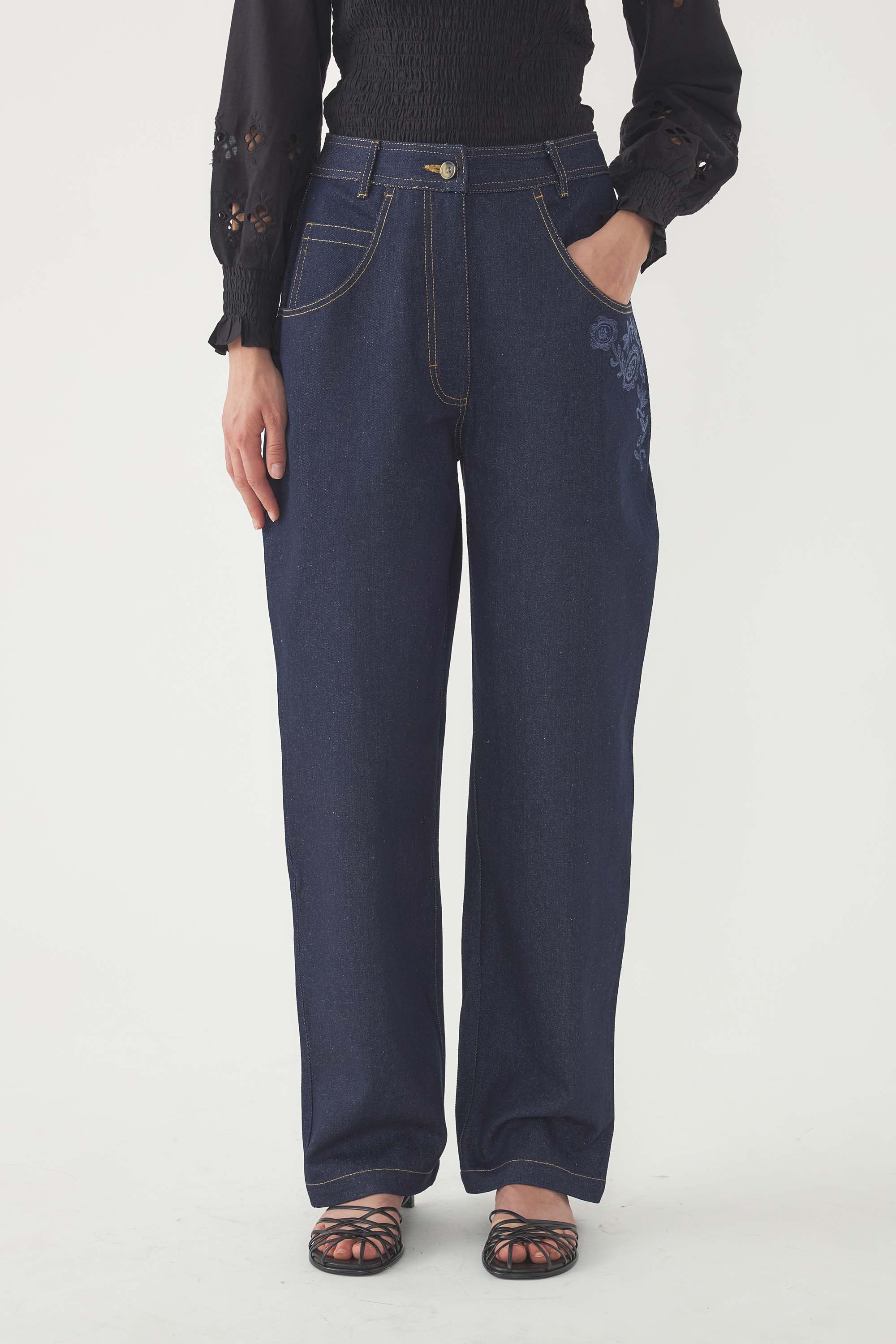 Embroidered Pants Randy