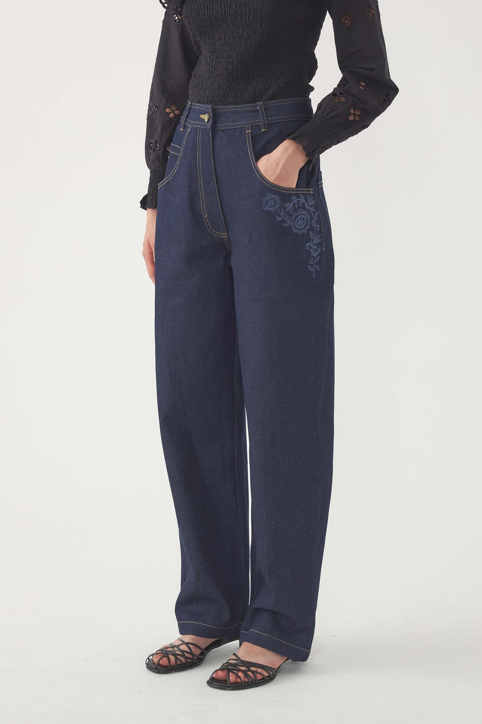 Embroidered Pants Randy
