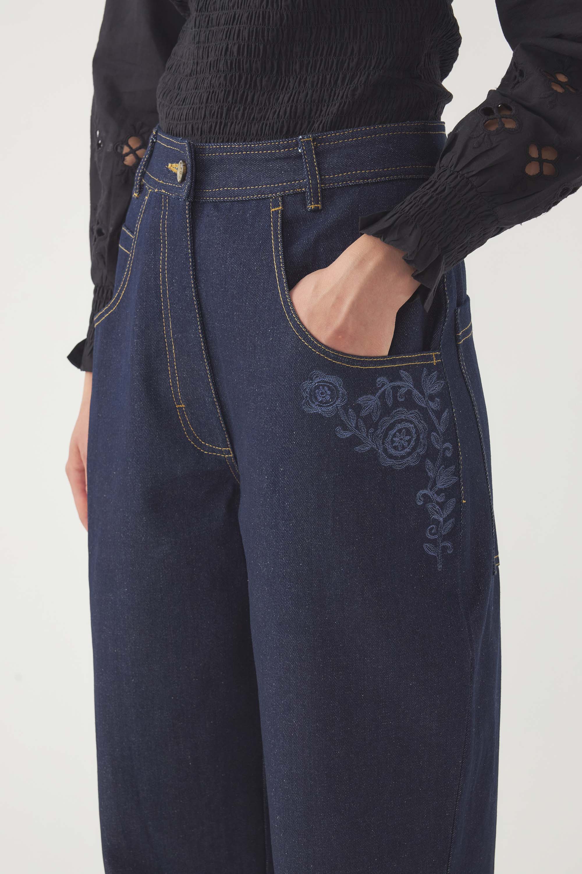 Embroidered Pants Randy