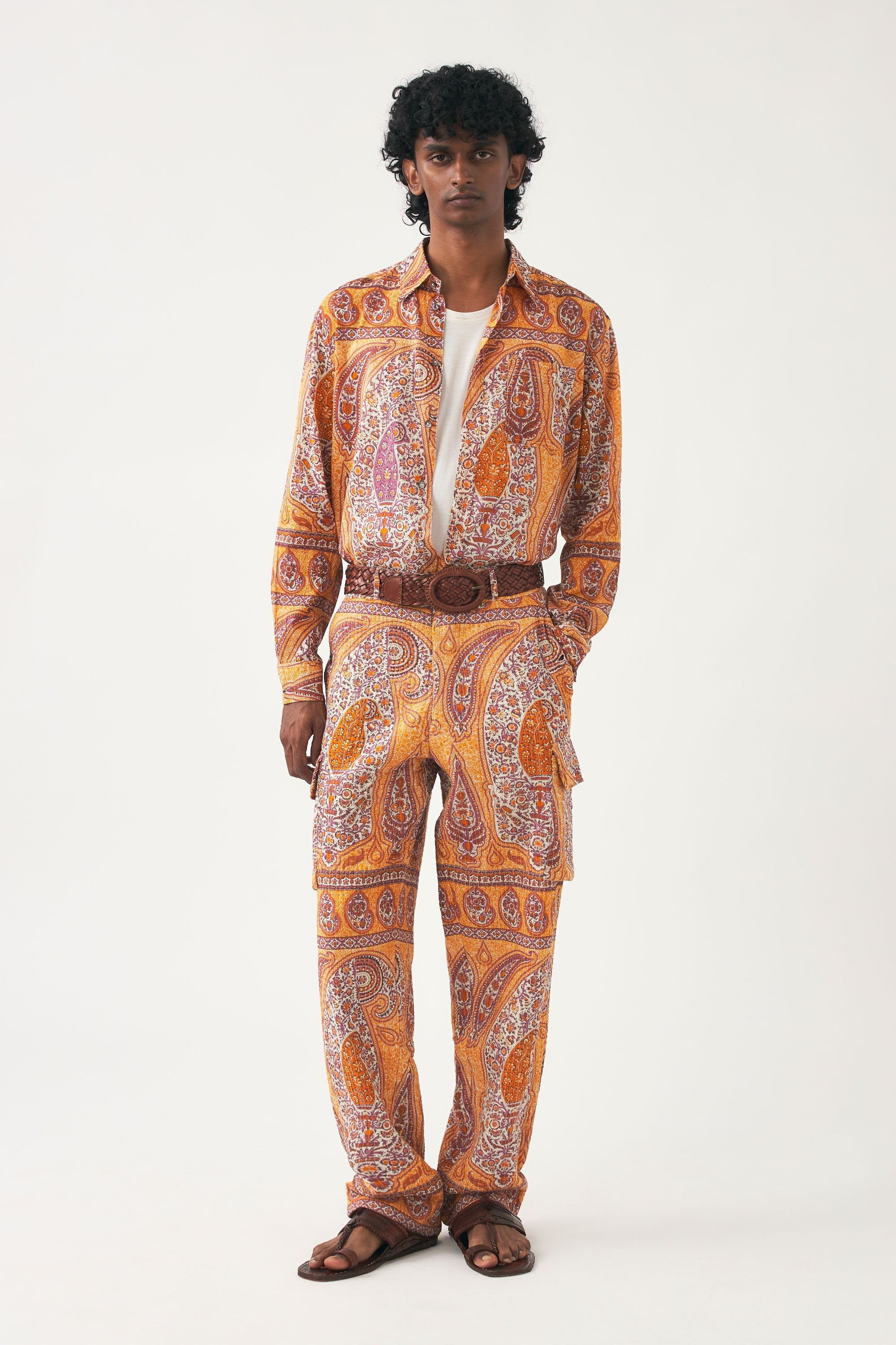 Pantalon imprimé Tajar