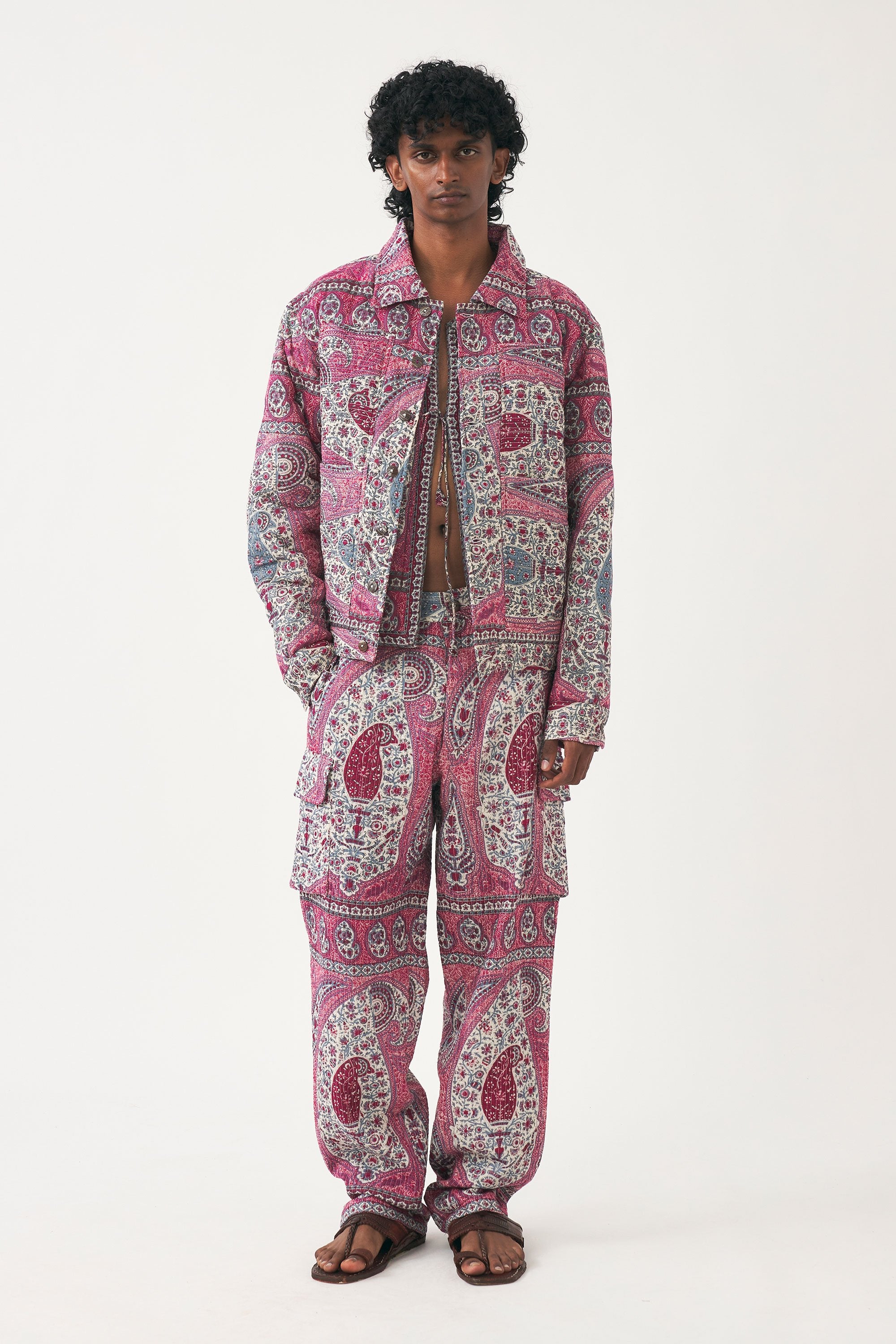Pantalon imprimé Tajar