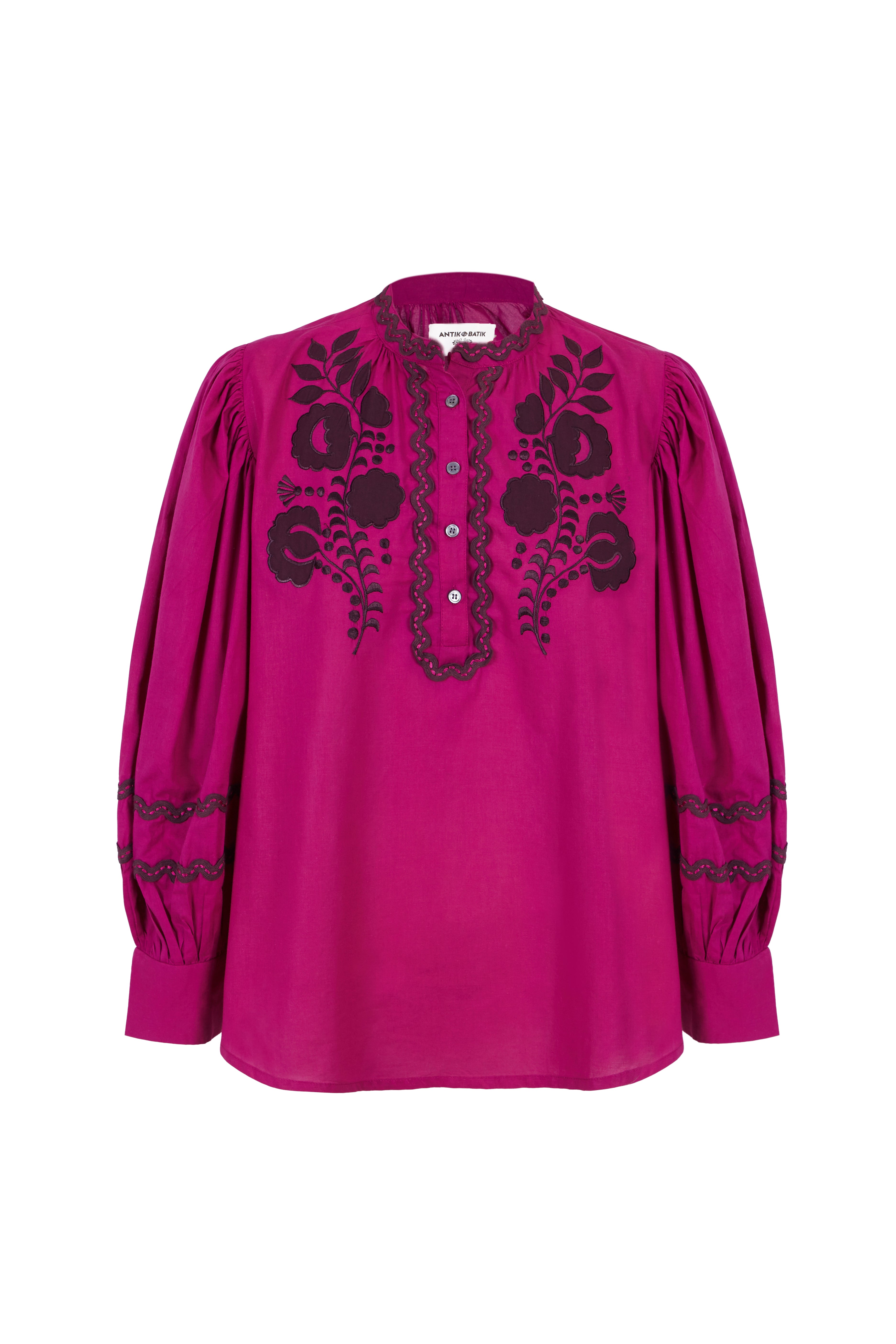 Bestickte Bluse Colette