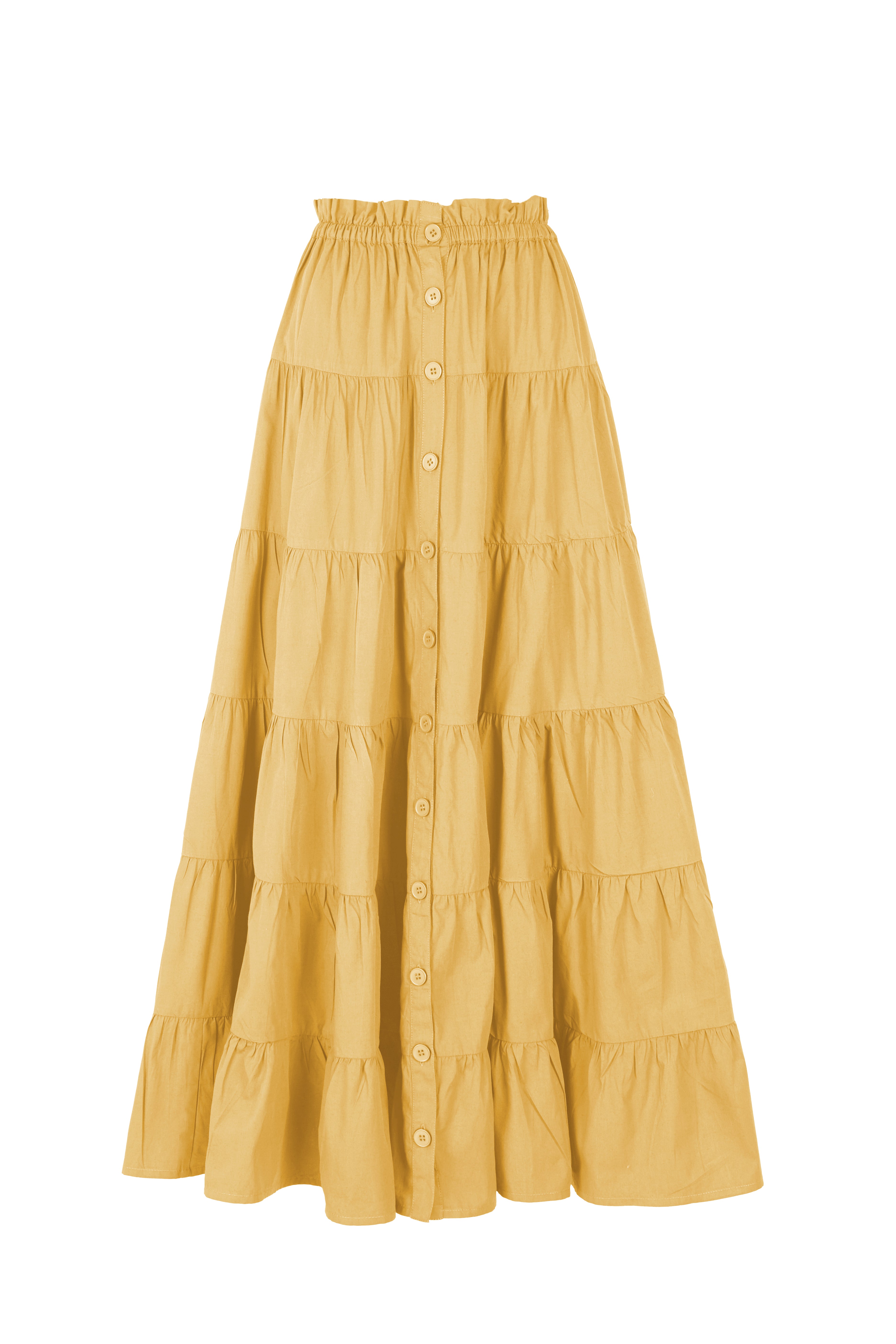 Karo maxi skirt