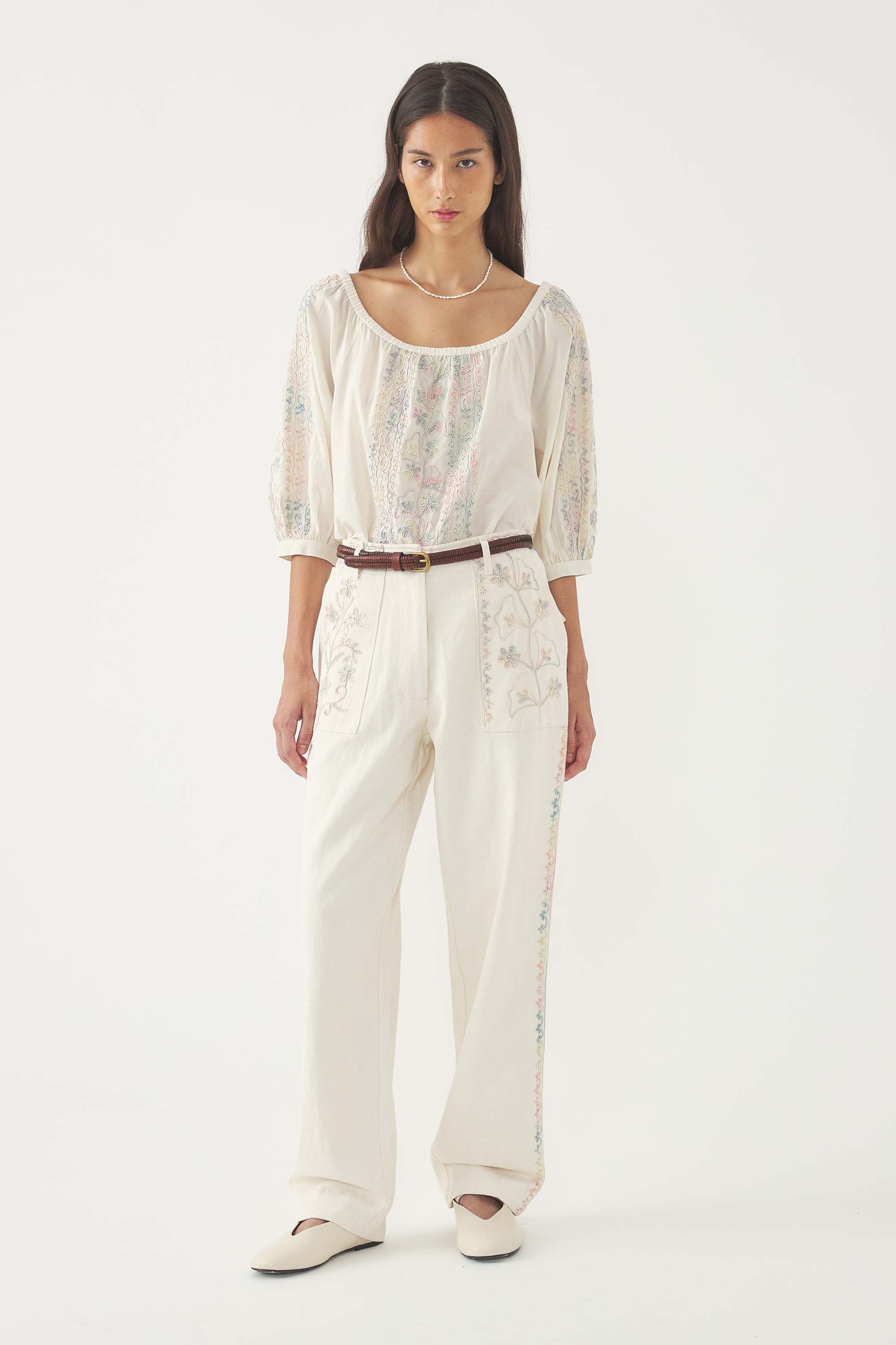 Blusa ricamata Alex