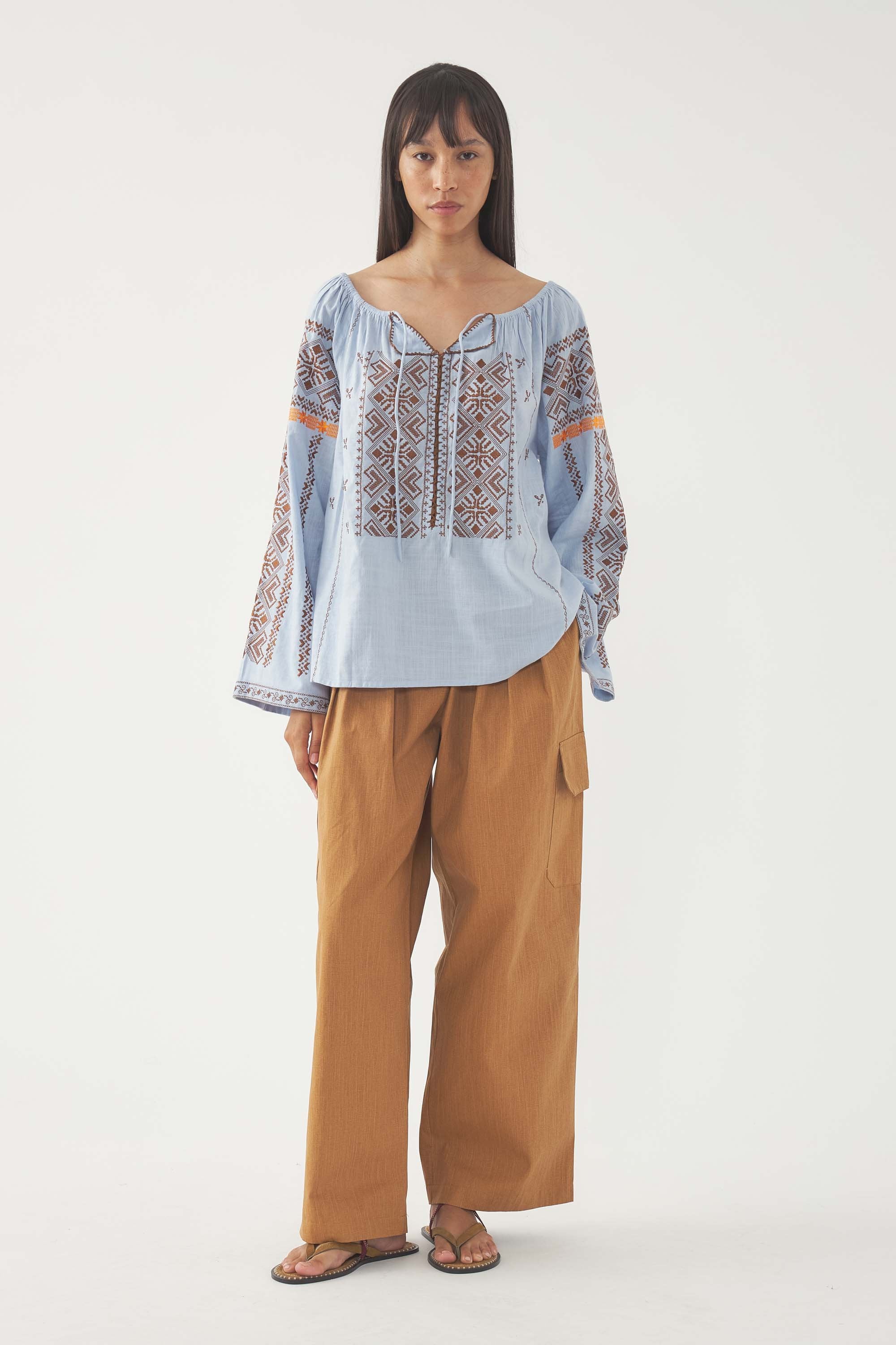 Blusa ricamata Edna
