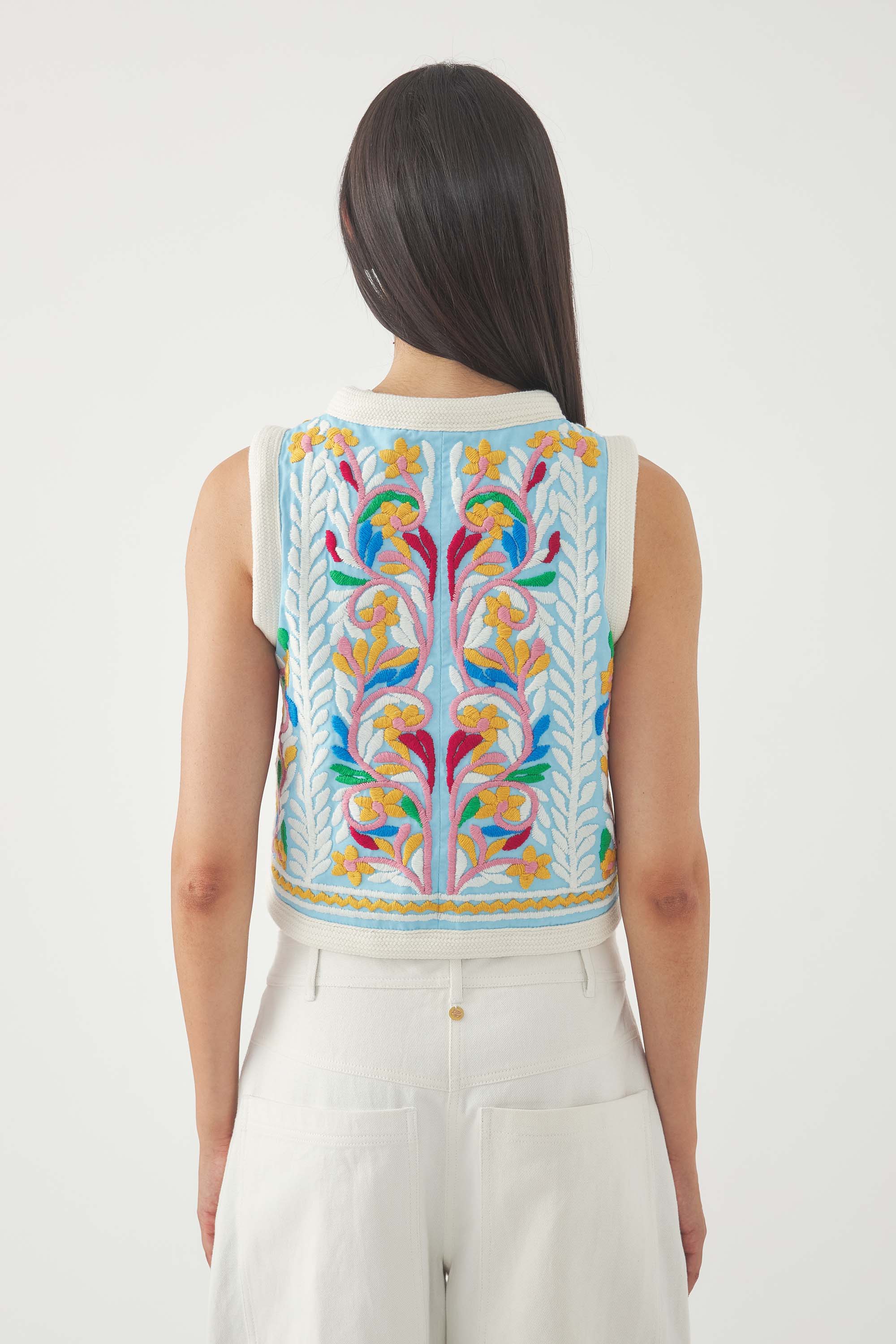 Gilet brodé Hendrix