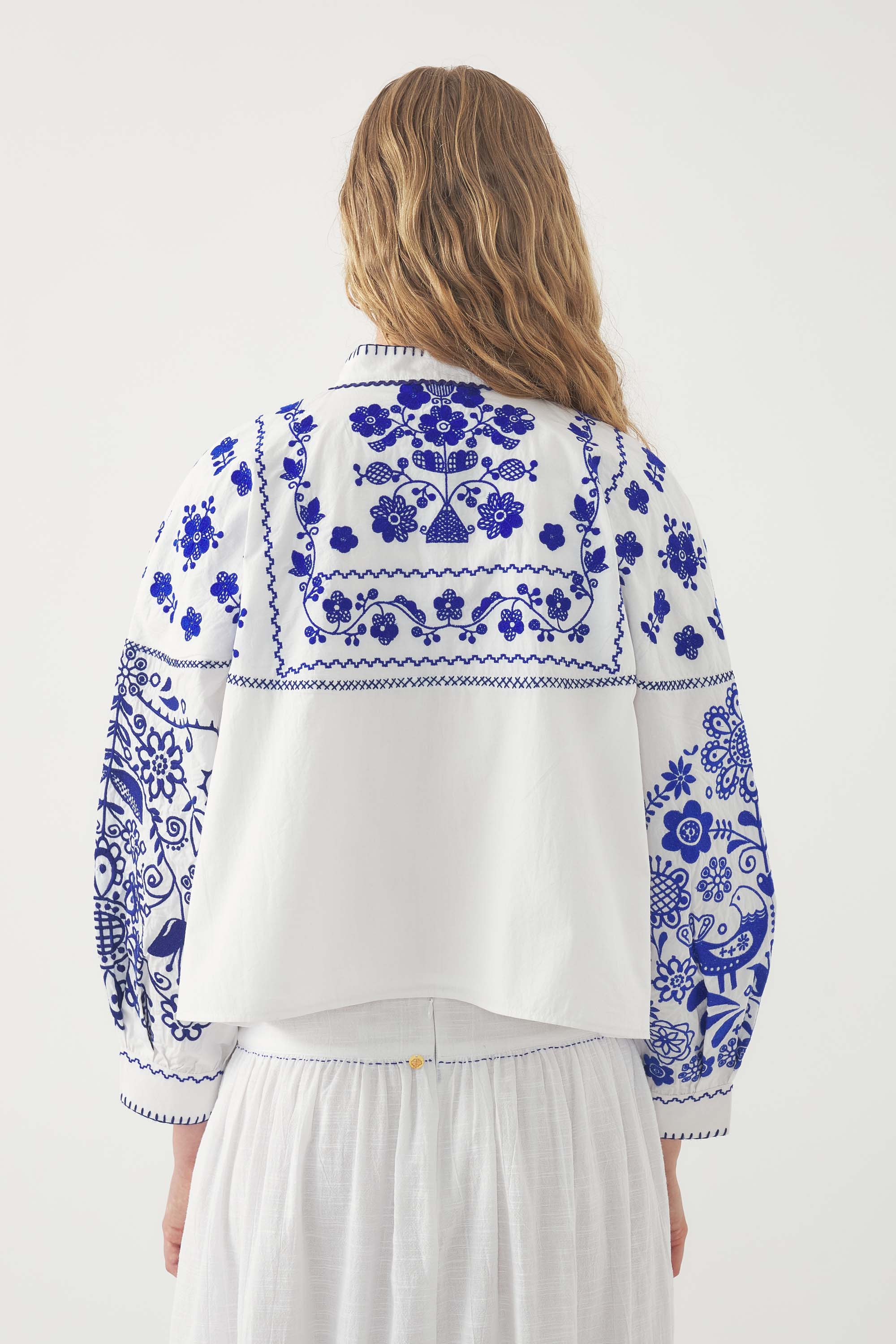 Blusa bordada Mamie