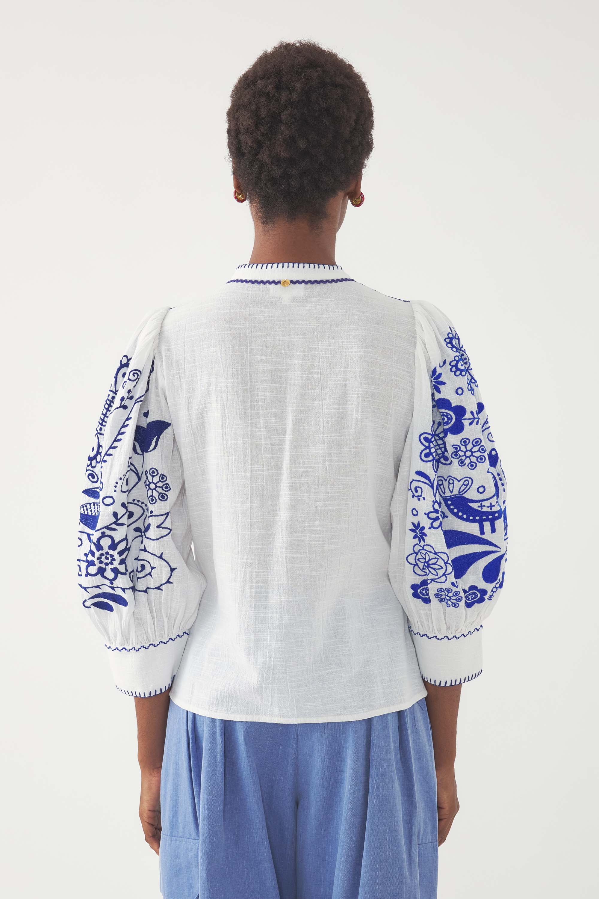 Embroidered Blouse Mamie