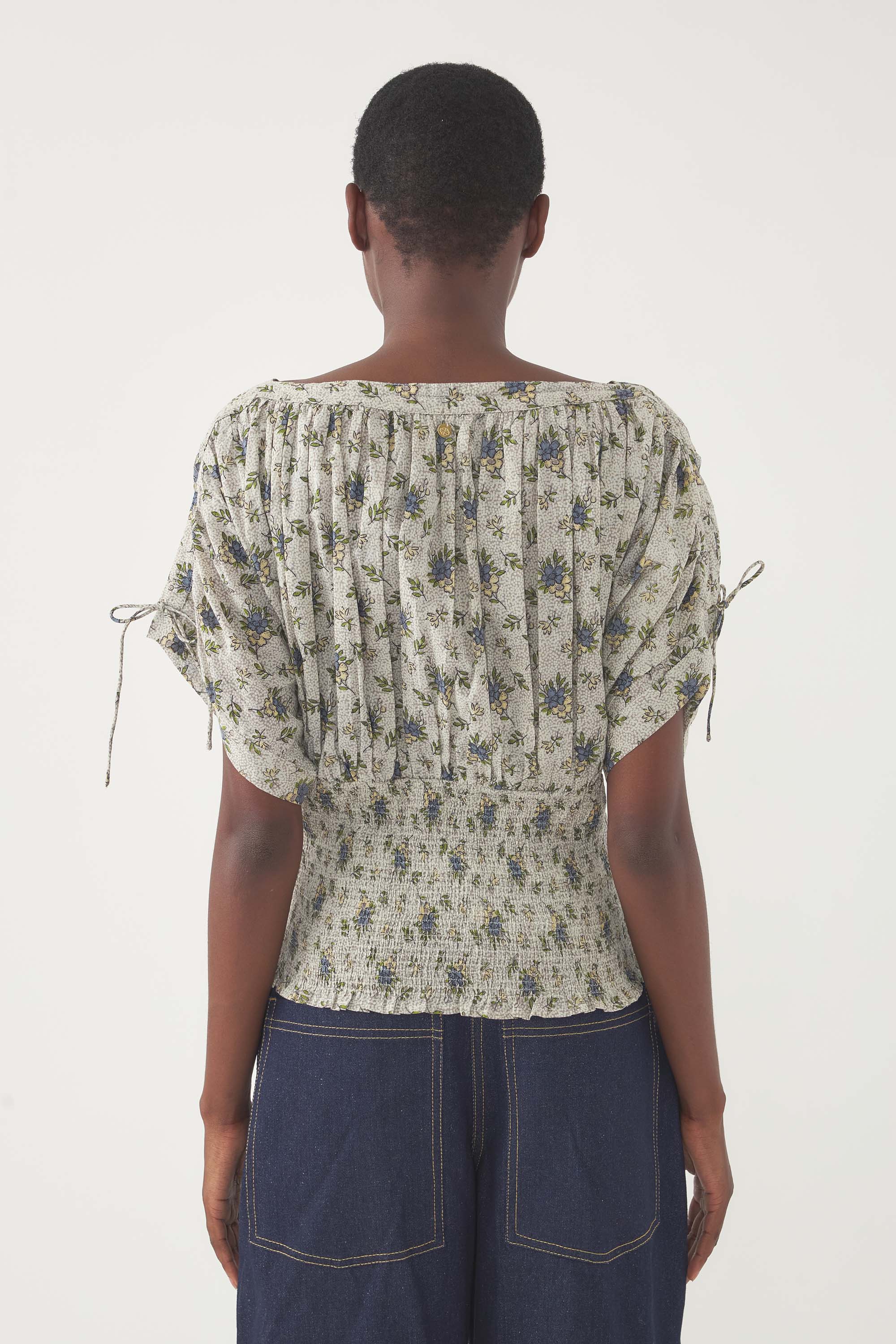 Smocked Top Pada