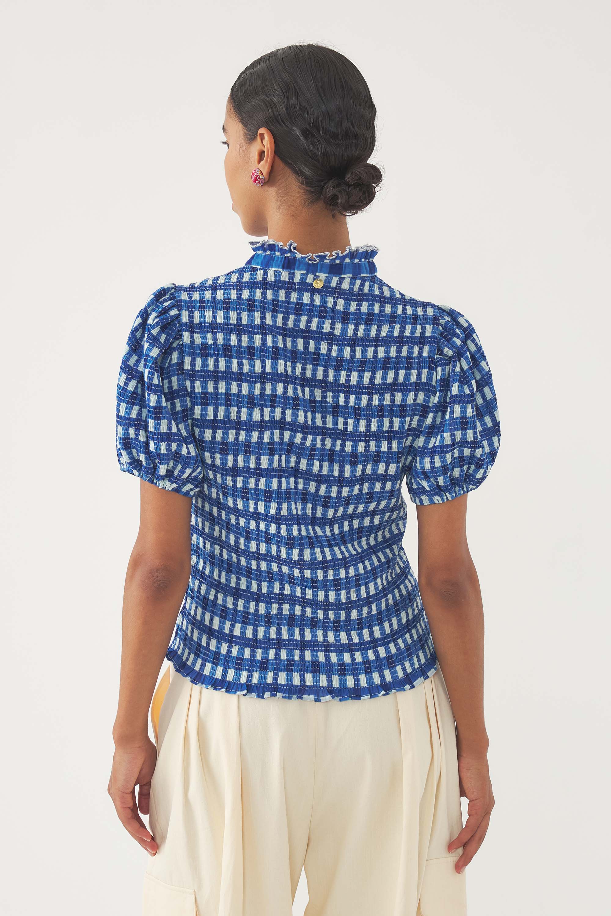 Geraffte Bluse Polly