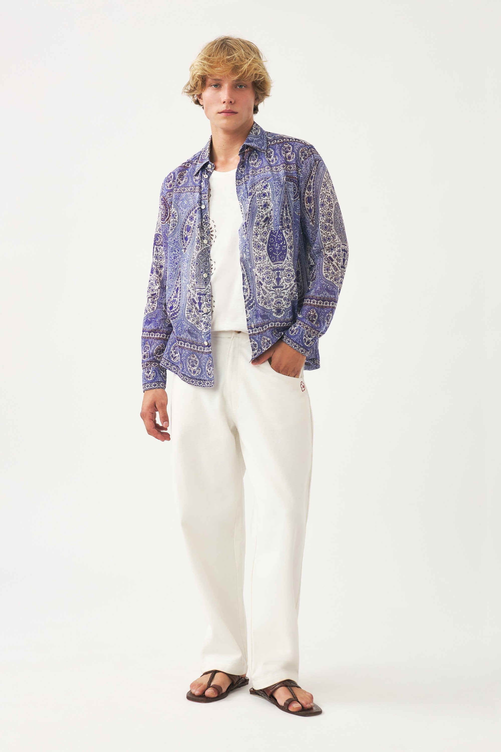 Chemise imprimée Tajar
