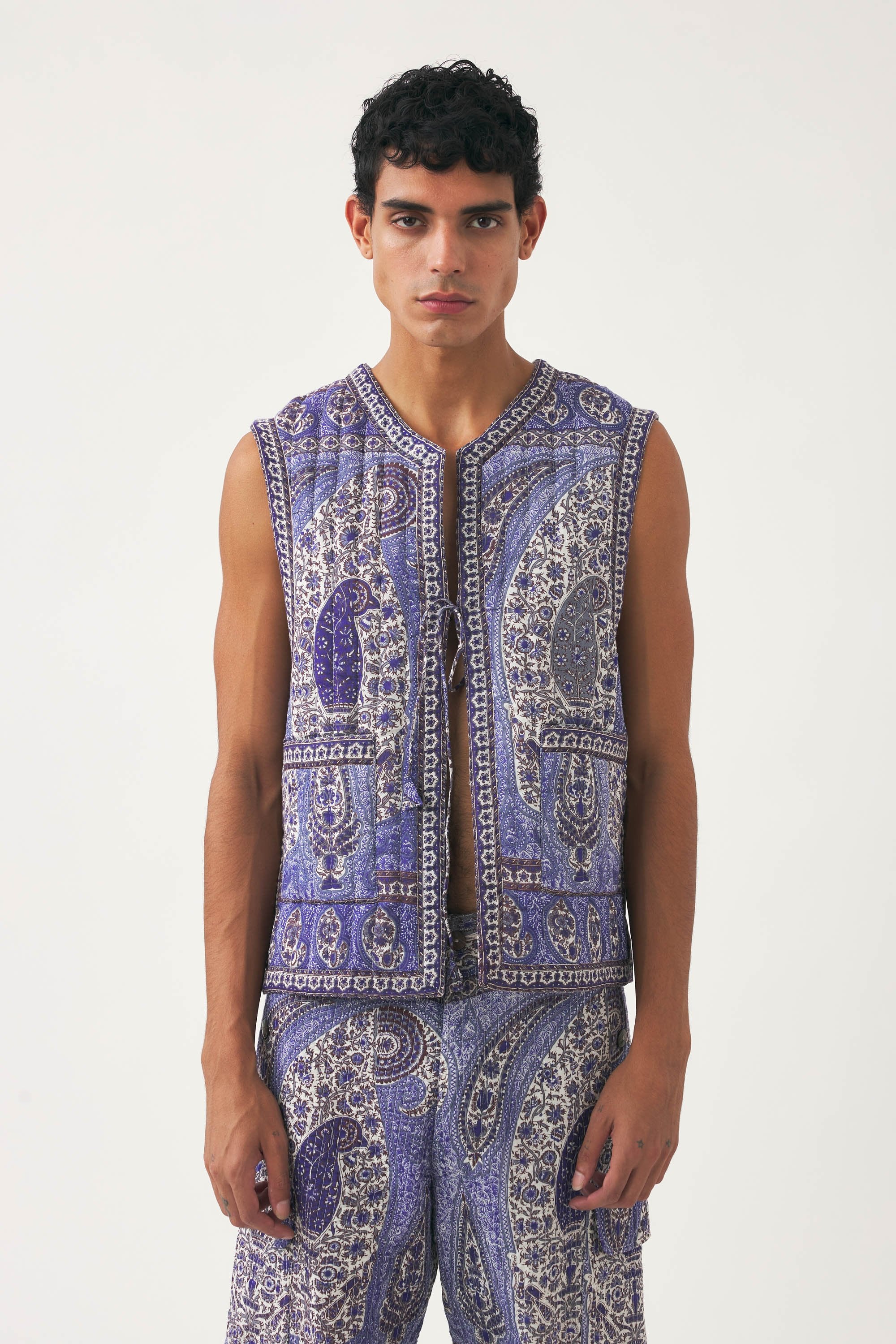 Gilet imprimé Tajar