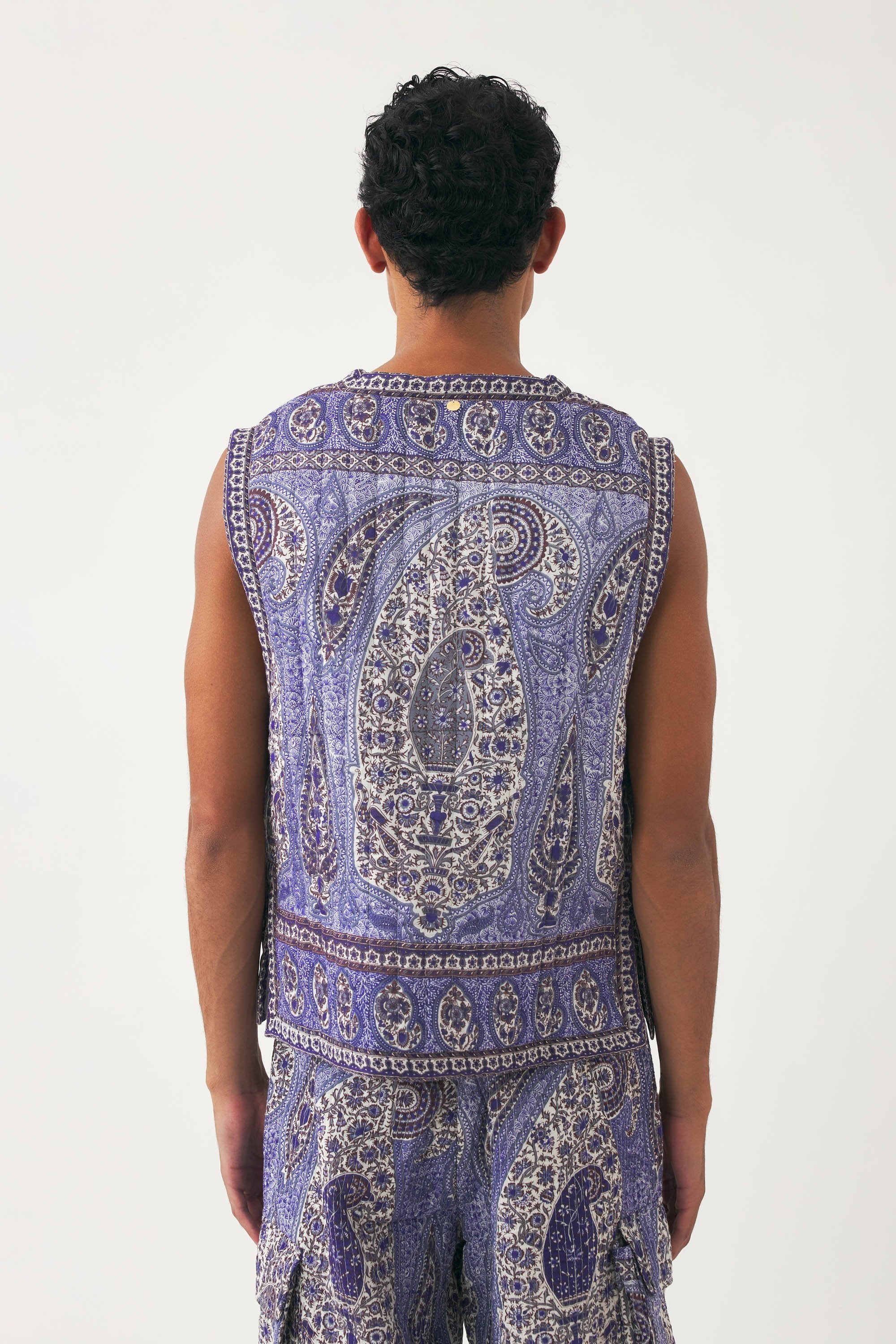 Gilet imprimé Tajar