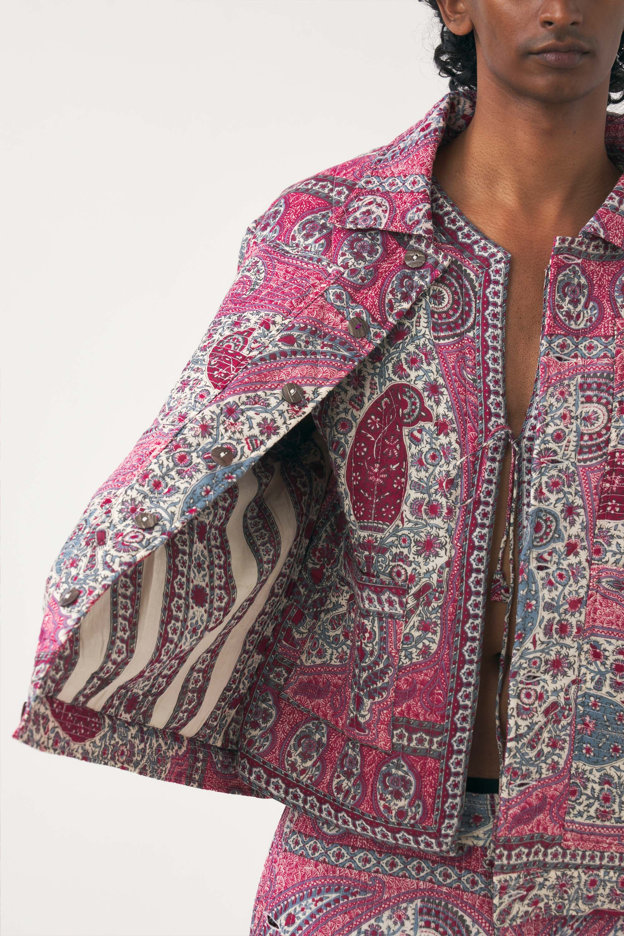 Gilet imprimé Tajar