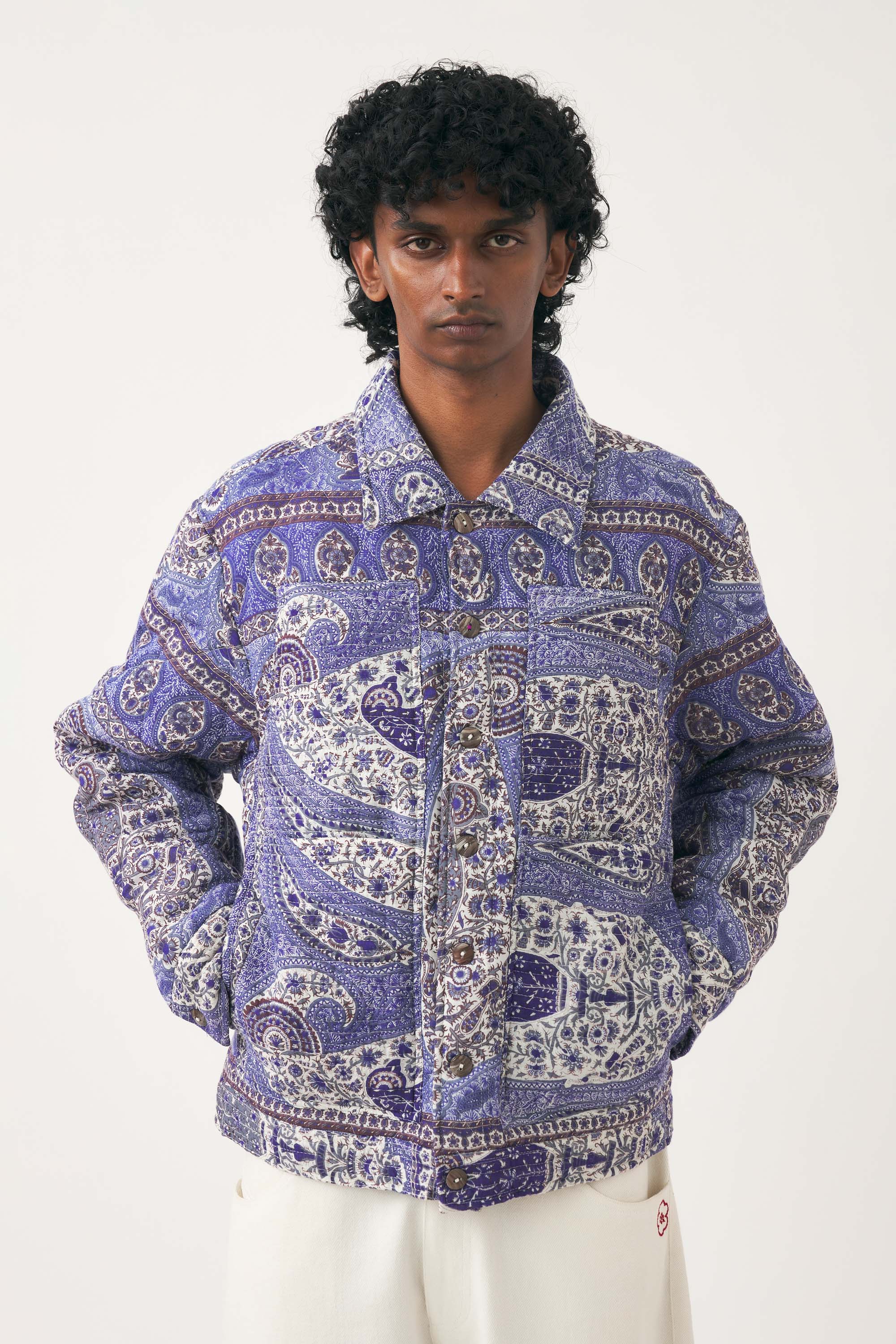 Veste imprimée Tajar