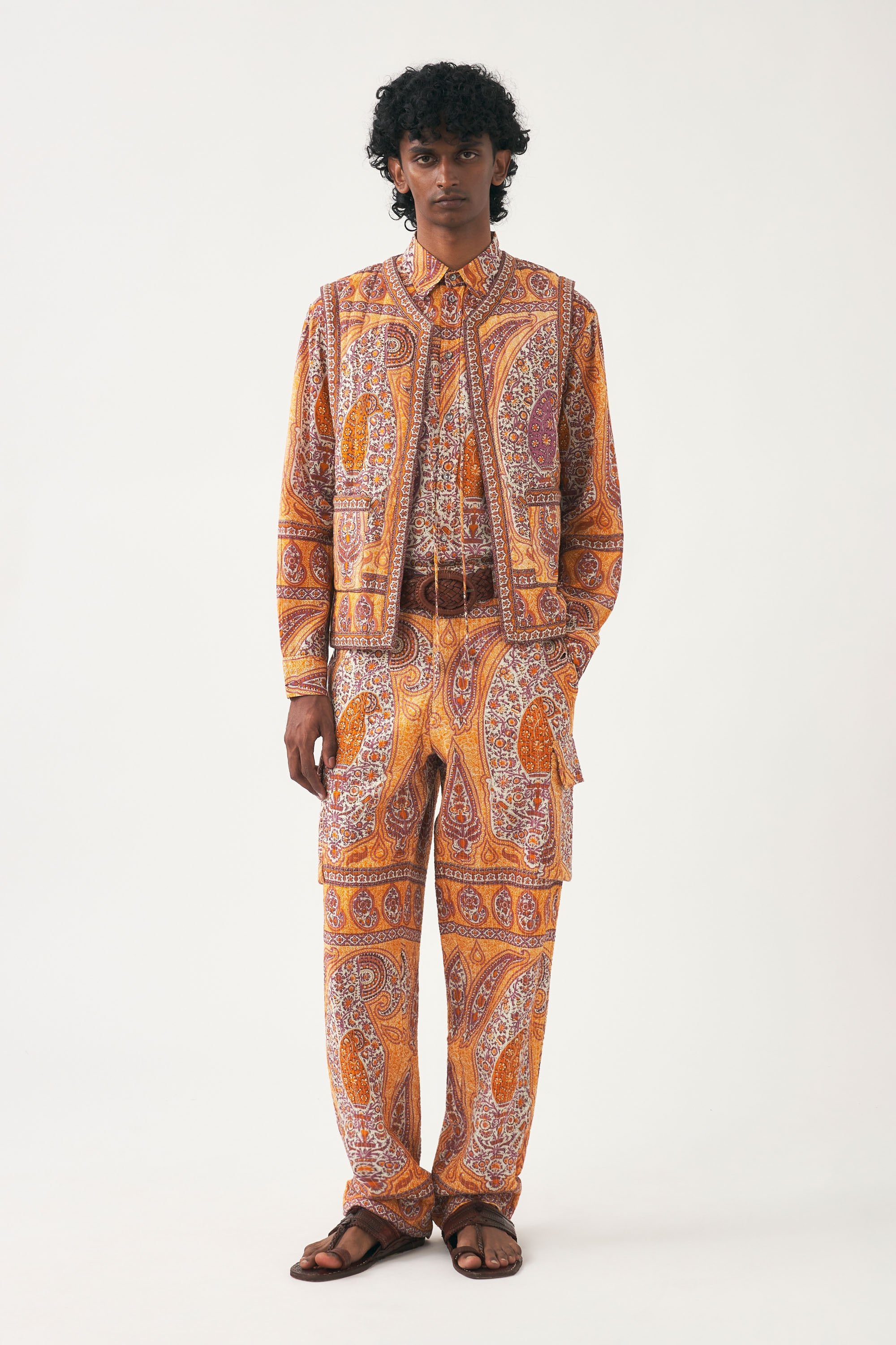 Pantalon imprimé Tajar