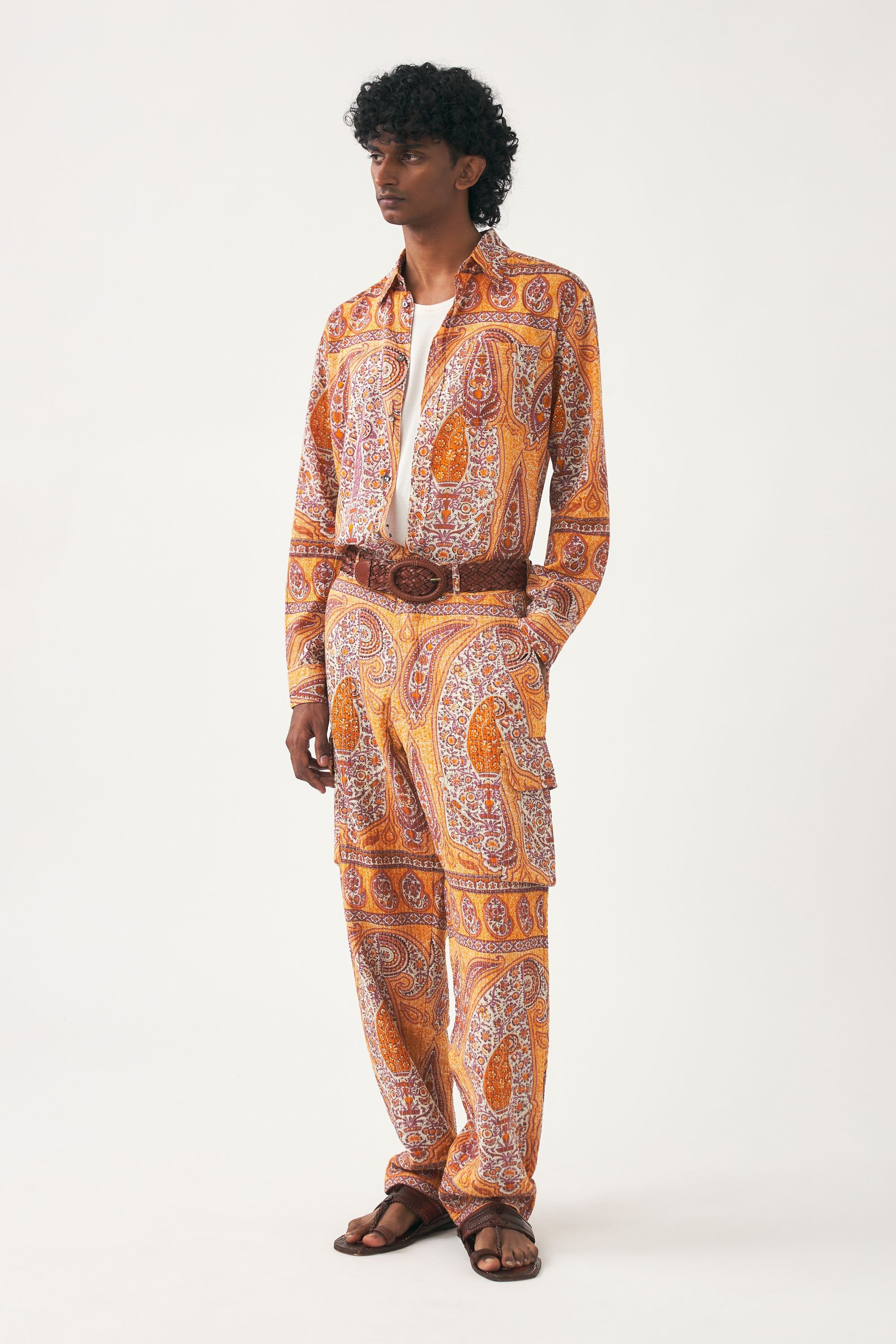 Pantalon imprimé Tajar