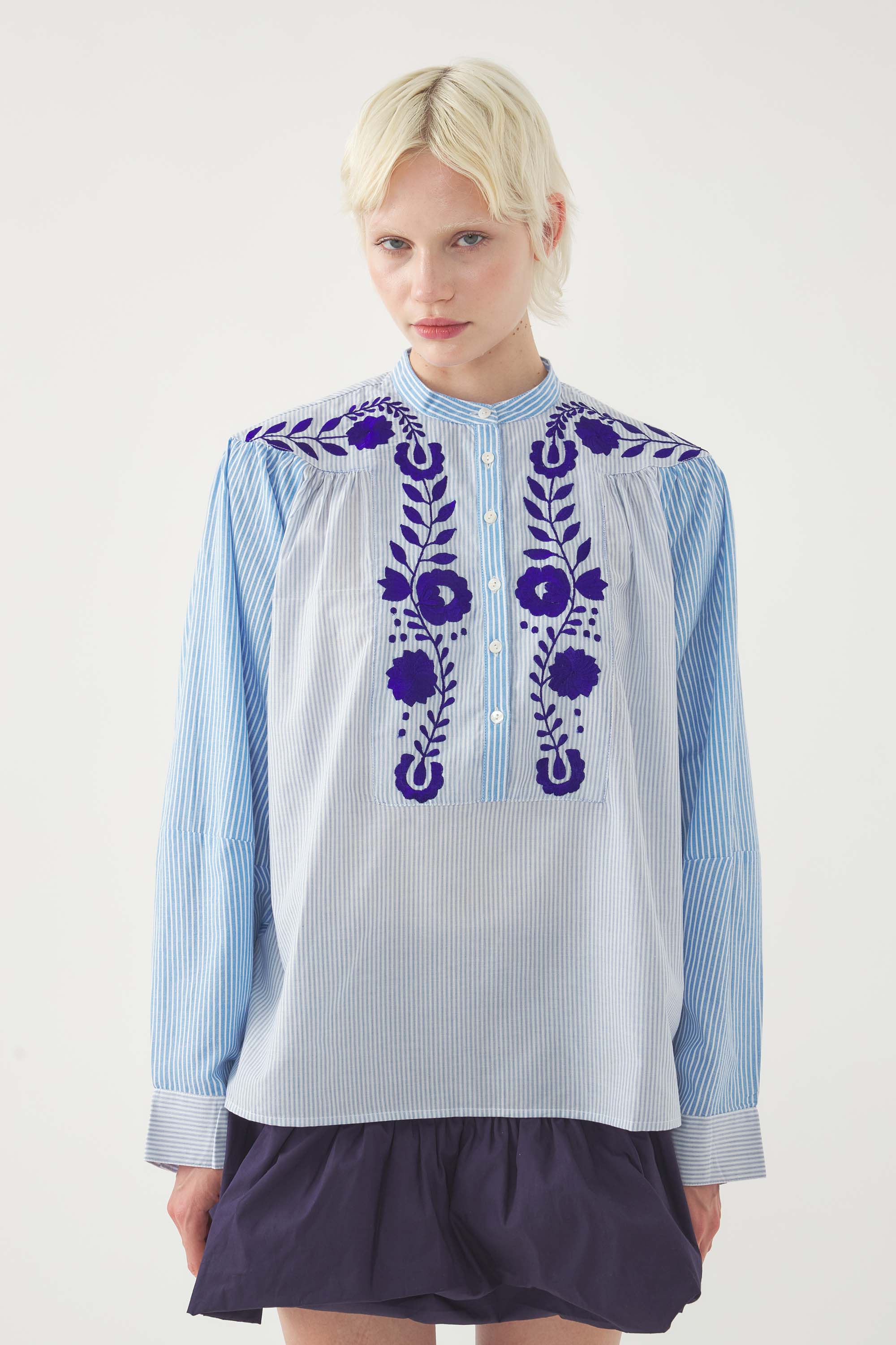 Bestickte Bluse Tamir