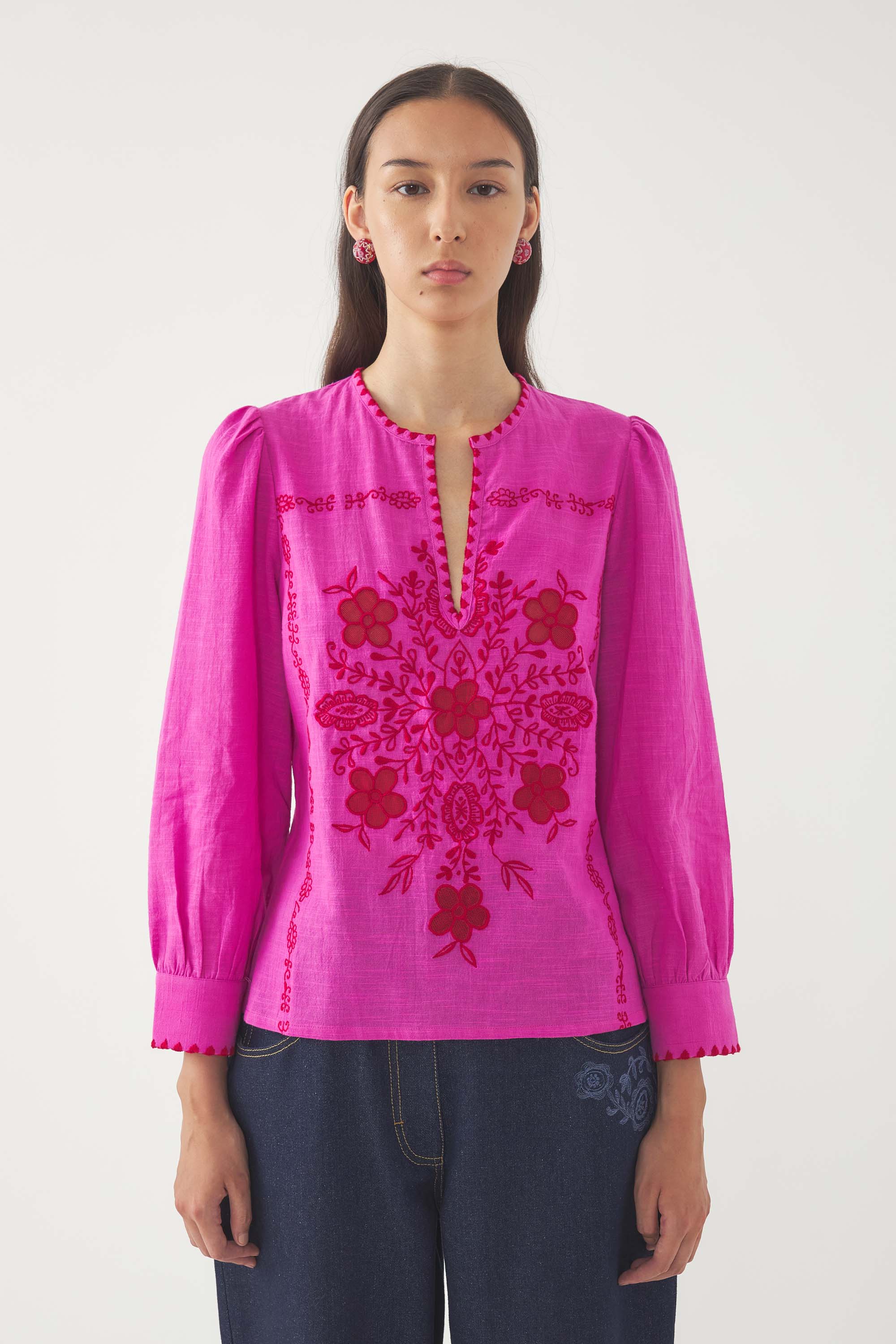 Blouse brodée Vahani